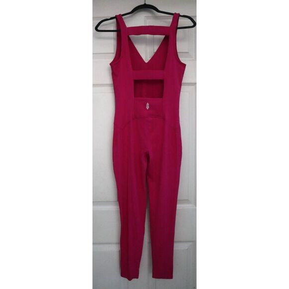 FP Movement OB1745676 WMN Sz S Berry/LT Purple Never Better 1-Piece Jumpsuit - Picture 2 of 8